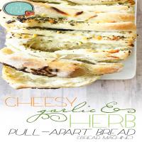 Cheesy Garlic & Herb Pull-Apart Bread (Bread Machine)_image