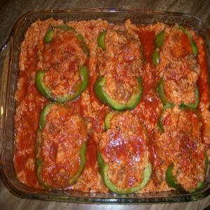 Quick & Easy Stuffed Green Bell Peppers_image