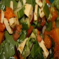 Caramelised Pumpkin Salad With Chilli Jam Juice Dressing_image