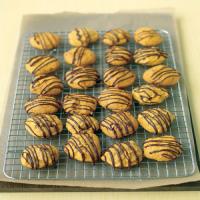 Chocolate-Glazed Pumpkin Cookies image
