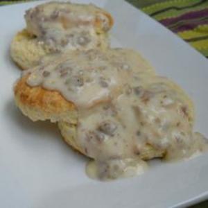 Sausage Gravy With Bacon image