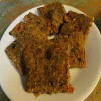 Tomato, Basil, and Flax Crackers_image