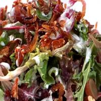 Spring Salad with Creamy Goat Cheese Dressing_image