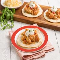 Cheese and Chicken Tostadas Recipe image