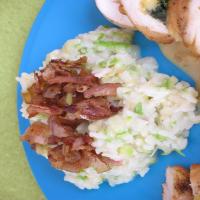 Cheesy Zucchini Rice With Bacon_image