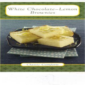 white chocolate lemon brownies Recipe - (4.4/5) image