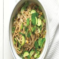 Asian Noodle Salad with Peanuts and Mint image