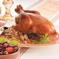 Cornish Hens with Almond Stuffing_image