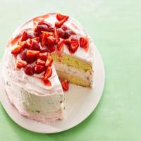 Strawberry Shortcake Ice Cream Cake image
