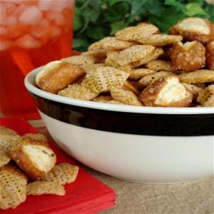 Pizza Flavored Snack Mix image