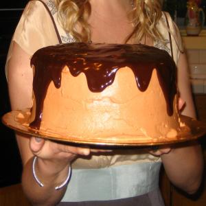 Glazed Chocolate Pumpkin Cake image