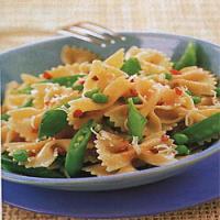Farfalle with Peas and Pancetta image