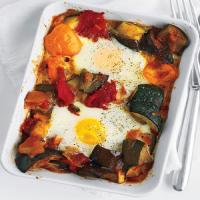 Ratatouille and Baked Eggs image