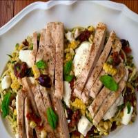 Grilled Chicken and Sweet Corn Zoodle Salad_image