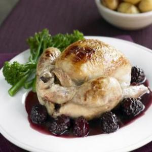 Poussin with Berry Sauce_image
