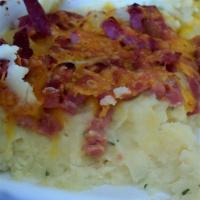 Instant Mashed Potato, Ham and Cheese Casserole_image