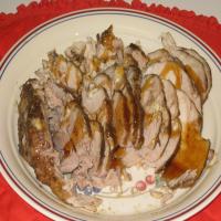 Garlic-Stuffed Pork Roast With Glaze_image