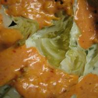 Cabbage Wedges With Cheese Sauce image