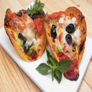 Oven-Baked Supreme Pizza Tacos image