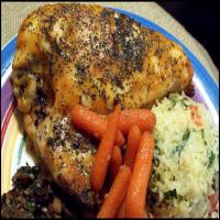 Mustard Baked Chicken With Poppy Seeds image