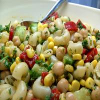 Pasta and Chickpea Salad image