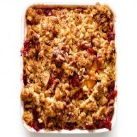 Apple-Raspberry Crumble with Oat-Walnut Topping image