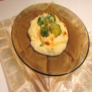 Divine Mashed Potatoes W/Fontina-Sage-Brussels Sprouts #5FIX_image