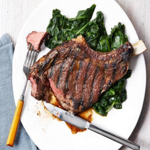 Coffee-Rubbed Grilled Rib Eyes_image