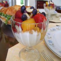 Fruit Yogurt Compote or Parfait_image