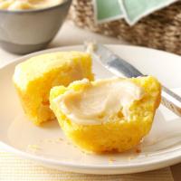 Homemade Corn Muffins with Honey Butter image