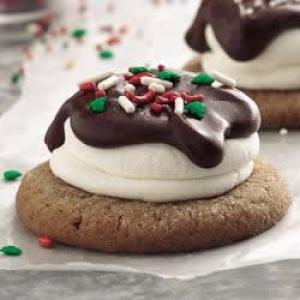 Fudge and Marshmallow-Topped Cocoa Cookies_image