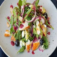 Chicken and Avocado Salad with Blueberry Vinaigrette Recipe_image