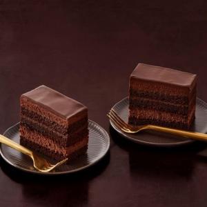 Dark Chocolate Mocha Mousse Cake image