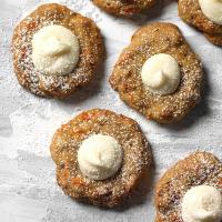 Carrot Spice Thumbprint Cookies image