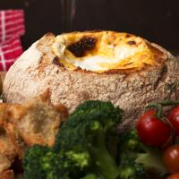 Cheese Fondue Bread Boat Recipe by Tasty_image