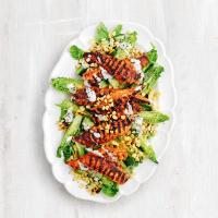 Griddled chicken & corn on the cob salad image