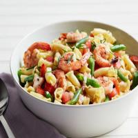 Summery Shrimp and Green Bean Pasta Salad_image