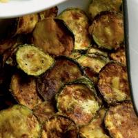 Flash-fried courgettes image