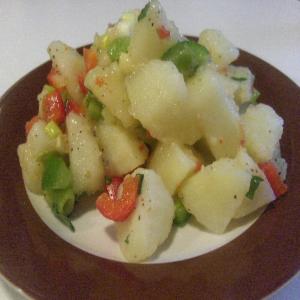 Warm Potato Salad With Italian Dressing_image