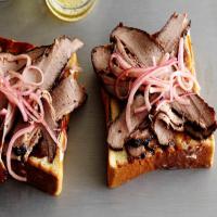 Smoked, Spice Rubbed, Texas-Style Brisket on Texas Toast image