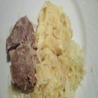 Pork and Sauerkraut With Dumplings image