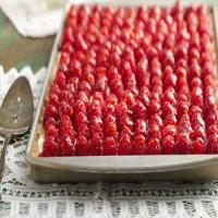Fresh Raspberry Almond Tray Tart image