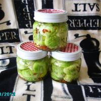 Zesty Pickled Brussels Sprouts image
