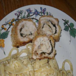 Stuffed Herbed Chicken With Boursin Cheese_image