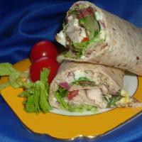 Hot Day Chicken Wrap, Quick & Easy_image