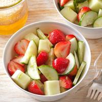 Strawberry, Cucumber & Honeydew Salad_image