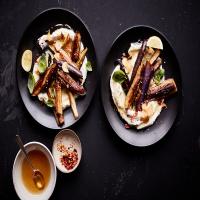 Pan-Fried Eggplant With Chile, Honey and Ricotta_image