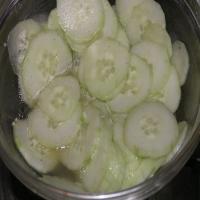 Croatian Simple Cucumber Salad image