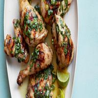 Grilled Chicken with Fresh-Herb Dressing image