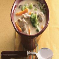 Slow-Cooker Chicken-Vegetable Chowder image